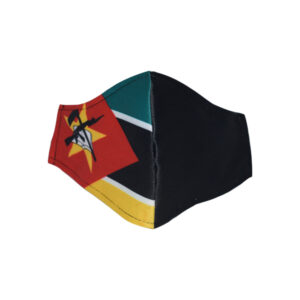 Bazooka Face Mask Mozambique Flag Elastic Straps