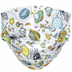 Kiddies 3 Layer Face Mask with Print Pack of 50