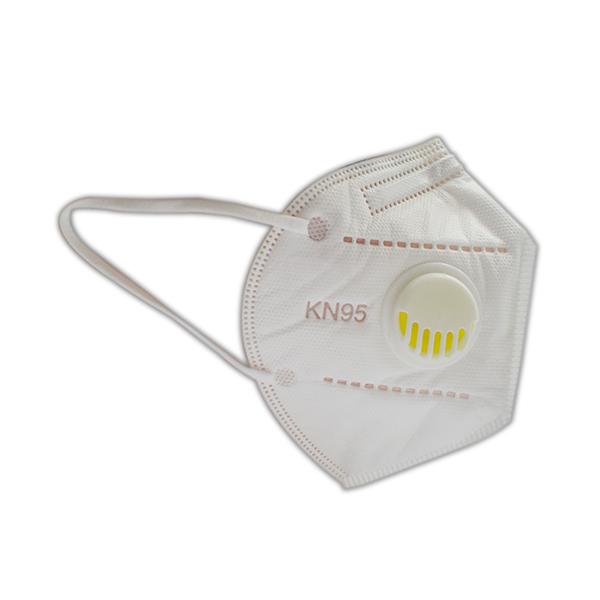 KN95 Face Mask with Respirator White